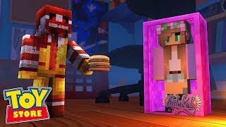 RONALD MCDONALD DOLL GOES PSYCHO ! Minecraft ToyStore | Little Kelly