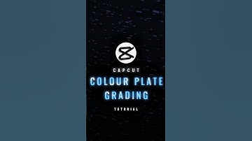 CAPCUT | COLOUR PLATE GRADING TUTORIAL 🔥🥵 | #shorts #tutorial #edit #viral
