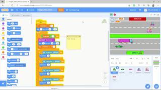 Frogger 14 - Advanced - Add Sounds and don't kill Frog on levelup - Create a Video Game with Scratch
