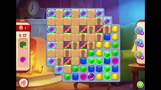 HomeScapes Level 696 no boosters (18 moves)