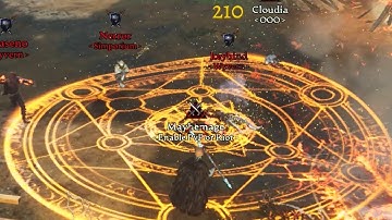 Ashes of Creation Alpha 1 Mage PvP Gameplay