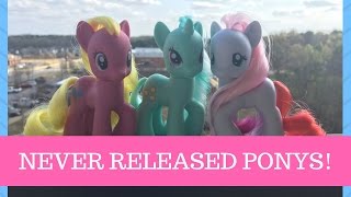 3 My Little Pony Super Rare Prototypes!
