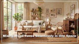 Mixing Wood Tones Seamlessly in One Space