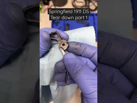 Springfield prodigy 1911 DS tear down part one￼