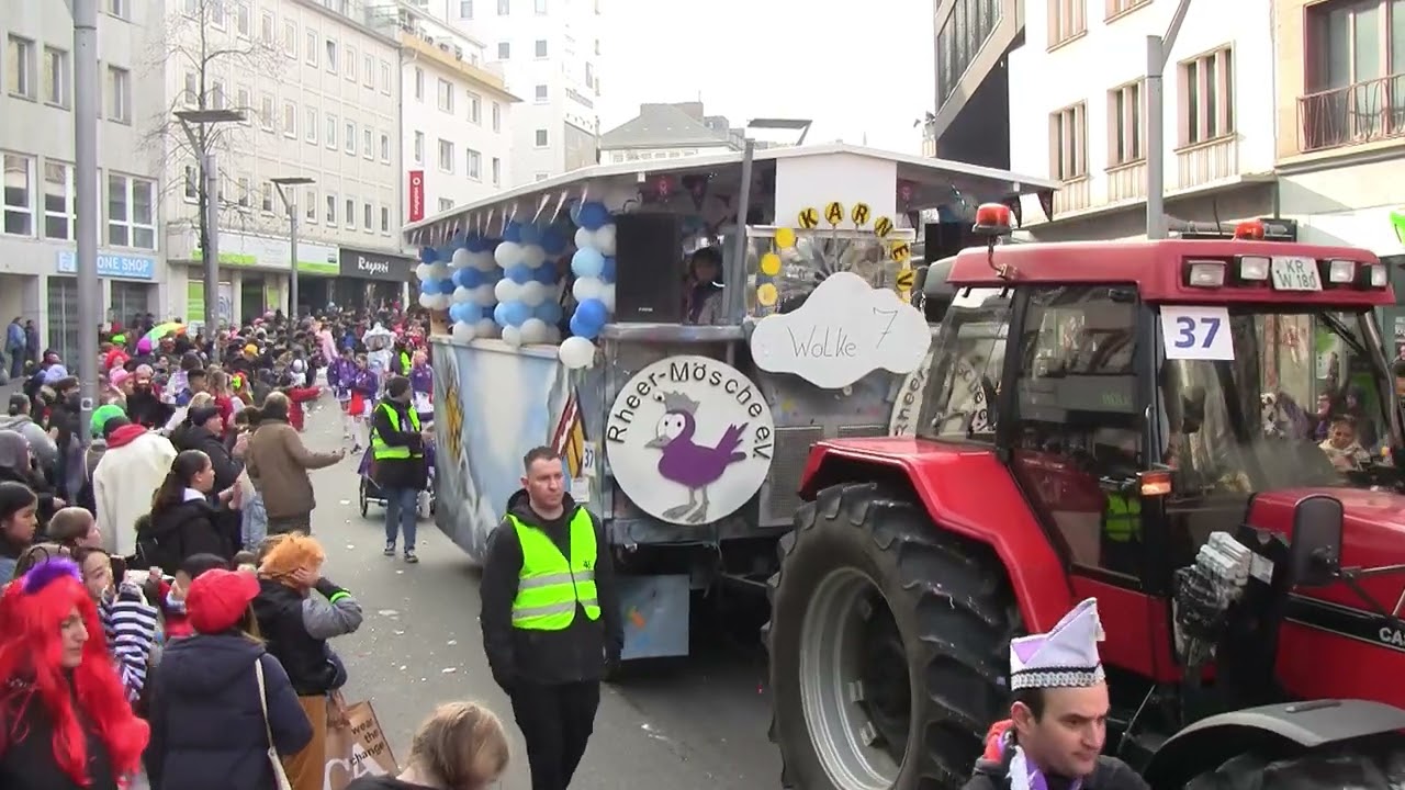Veilchendienstagszug Mönchengladbach 21.02.2023 Teil 4/7 (Hindenburgstraße)