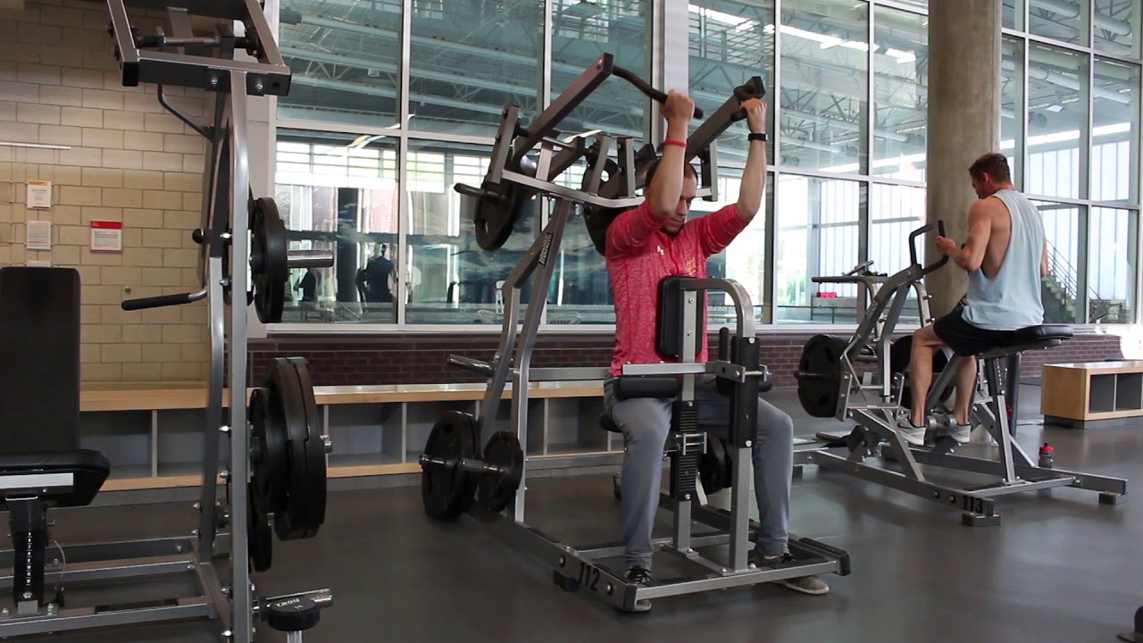 Ja Korn Sui Hammer Strength Front Lat Pull Down - YouTube