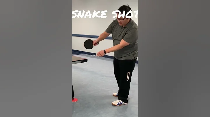 Forehand Snake Shot in Ping Pong
