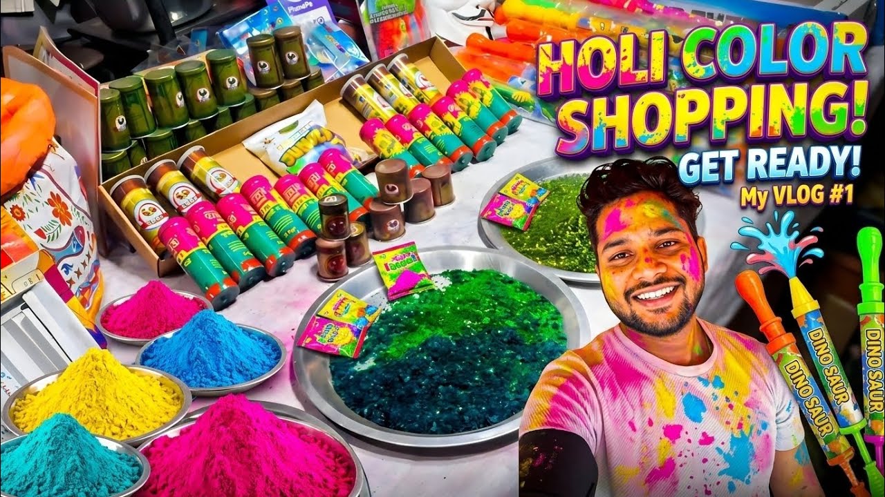 Holi Ki Shopping 2026 || Village Holi 