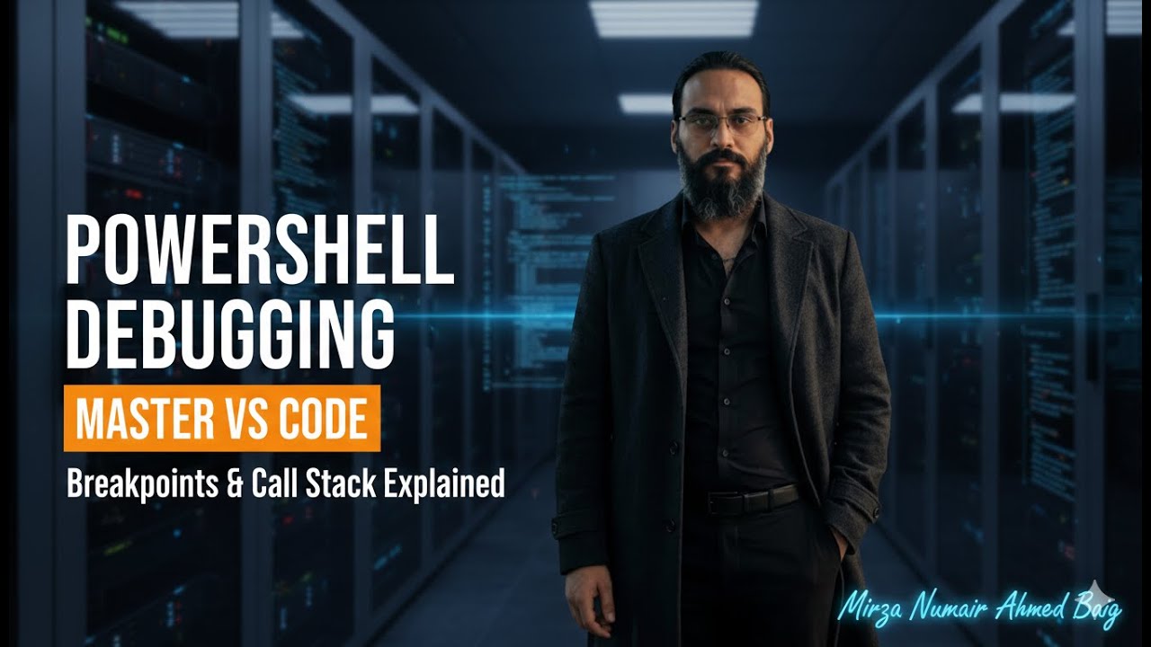 PowerShell Script Debugging in VS Code | Urdu | Hindi - YouTube