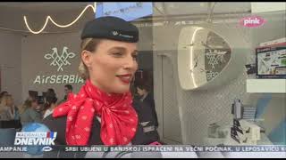 TV Pink, “Nacionalni dnevnik” - Nova poslovnica Er Srbije | Air Serbia Opens New Retail Shop