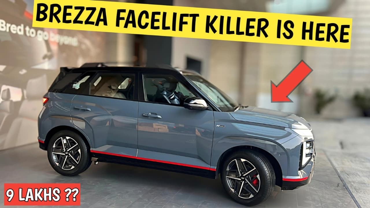 Brezza Facelift और Kylaq की छुट्टी - New Hyundai Venue N Line 2025 Review | 9 Lakh  Me Monsterr ??