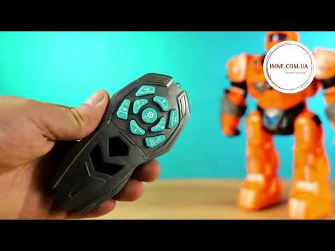 Радіокерована фігурка англійською танцює з мелодіями промовою дітям Інтерактивний робот з пультом світлом демо шоу, видео 1