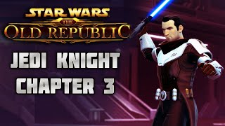 SWTOR: Male Jedi Knight Class Story Chapter 3 (Light Side, Cutscenes, Before Theron Shan Romance)