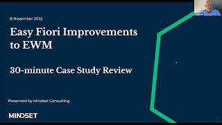 Webinar: SAP Fiori and EWM