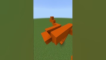 How to build Le Poisson Steve In Minecraft! #minecraft