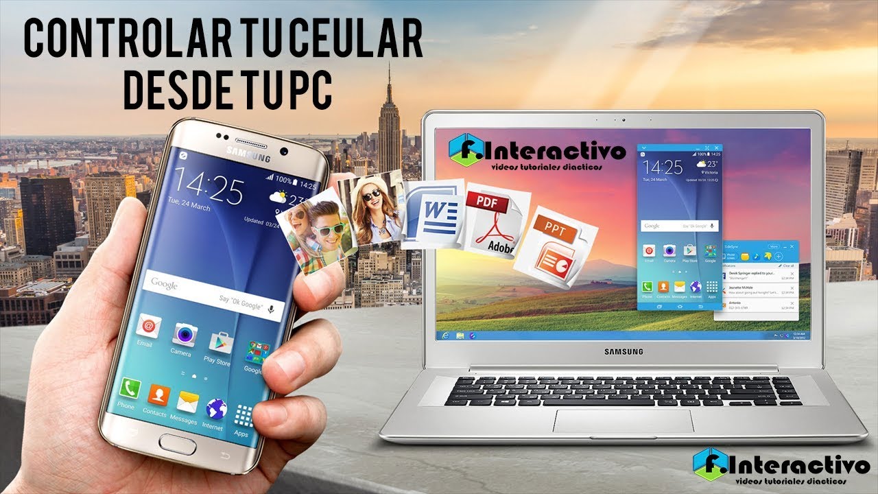 Controlar tu celular desde tu pc El mejor programa Side sync para
