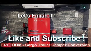 Freedom 3 Cargo Trailer Camper Conversion