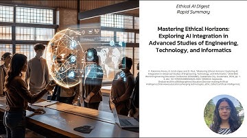 Episode 2: Mastering Ethical Horizons: Exploring AI Integration in Advanced Studies of Engineering,