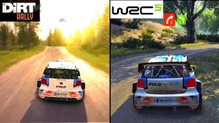 DIRT Rally vs WRC 5