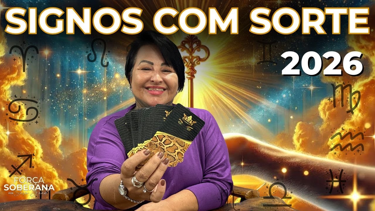 Signos com sorte em 2026! - YouTube
