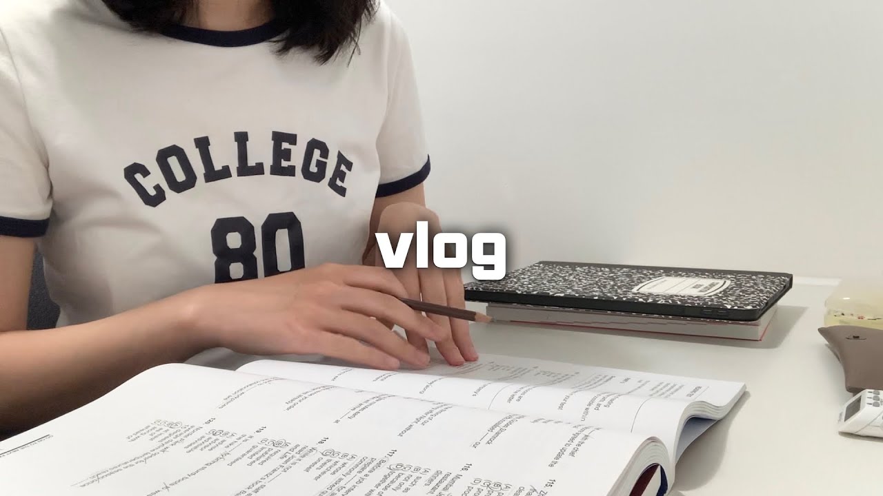 eng) 벼락치기 매니아의 토익 일주일 벼락치기 | 취준생 브이로그 | 스터디카페 | 오이김비빔밥, 들기름막국수