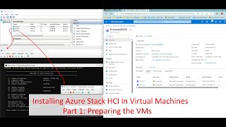 Installing Azure Stack HCI 23H2 in VMs (Part1)