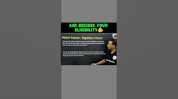 Age Decides Your Eligibility Criteria 🔥🥶 #explorepage #ipmatpreparation #pw #ipmatexam #motivation