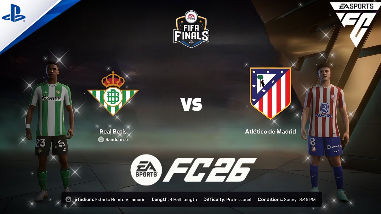 Real Betis vs Atletico Madrid 0-4 FC26 Highlights