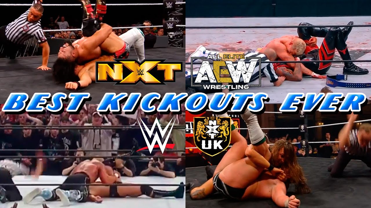 WWE/AEW/NXT (UK) Best Craziest Kickouts Ever ☝✌