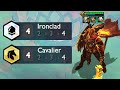 3 STAR PANTHEON ⭐⭐⭐ 4 Cavalier / 4 Ironclad (TFT Set 5: Reckoning)