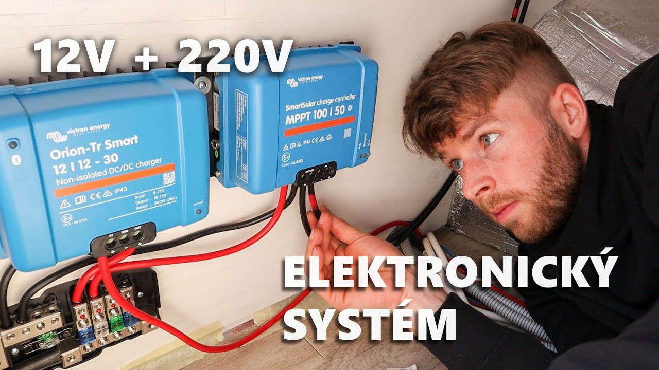 Elektroinstalace v Obytném autě, Baterie, Měnič a další | Přestavba Dodávky Ducato #ep16