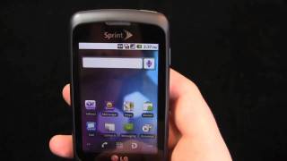 LG Optimus S Review Part 1 screenshot 5