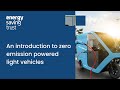 An introduction to zero emission powered light vehicles