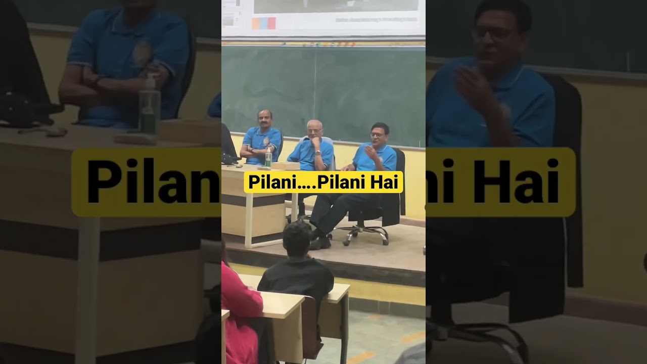 Bits Pilani is the Best. 