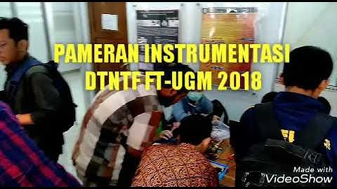 Pameran Instrumentasi DTNTF FT UGM 2018