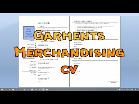 Video: Hvordan Skrive En Merchandiser CV