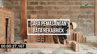 Bata Interlock REKABRICK cara Pemasangannya
