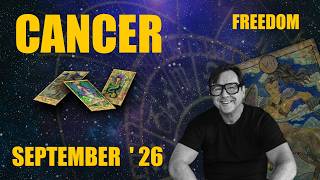 Cancer September 2026 Tarot: The Alchemy of Liberation & Peace!