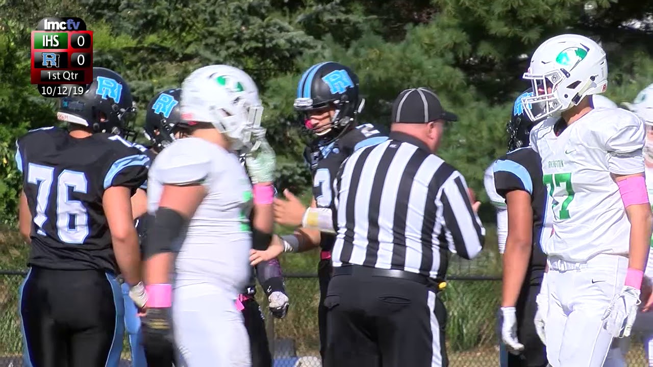 LMC Varsity Sports Football Irvington at Rye Neck 10/12/19 YouTube