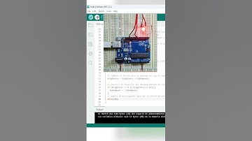 Pruebas de Velocidad de Desvanecimiento en LED #electronica #arduino #led