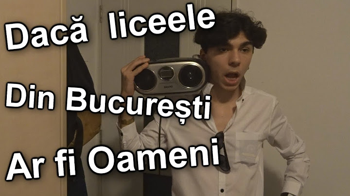 Dacă  liceele din București ar fi Oameni!