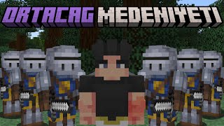 Minecraft Ama Ortaçağ Medeni̇yeti̇nde Hayatta Kalmaya Çalışıyorum...