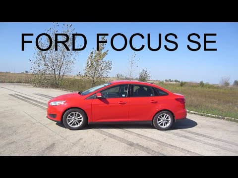 2017-ford-focus-se-//-review,-walk-around,-and-test-drive-//-100-rental-cars