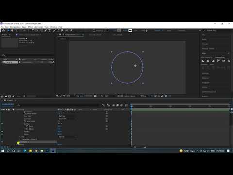 How to Animate dotted circle in Adobe After Effects | Just Rise Academy