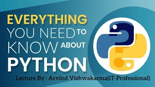 LEARN PYTHON | PYTHON DATA TYPE | PYTHON STRING METHOD | IN HINDI | BY ARVIND SIR