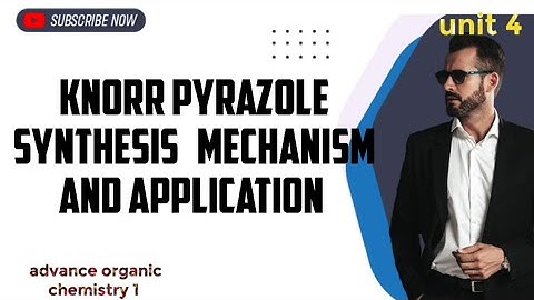 knorr pyrazole synthesis mechanism and application