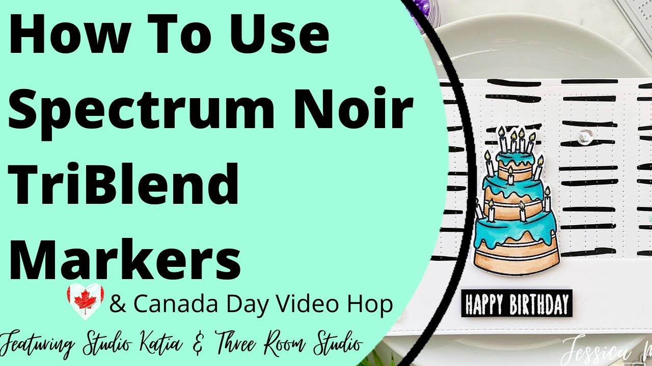 How To Use Spectrum Noir TriBlend Markers | 