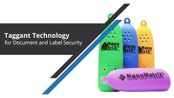 Taggant Technology for Document and Label Security