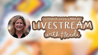 LIVE! 🍂 A Cozy NEW Card Kit Is HERE!