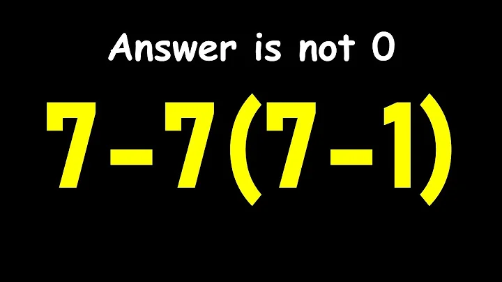 This Equation Stumps Everyone! Can You Solve It?